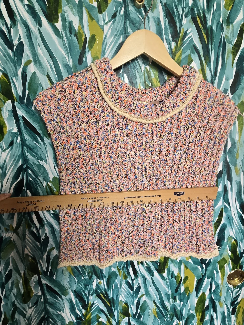 Free People Desert Heat Sweater Vest